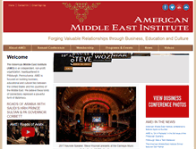 Tablet Screenshot of americanmei.org